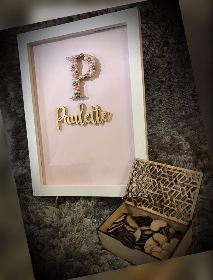 Álbum de firmas personalizado Paulette - Romanzza