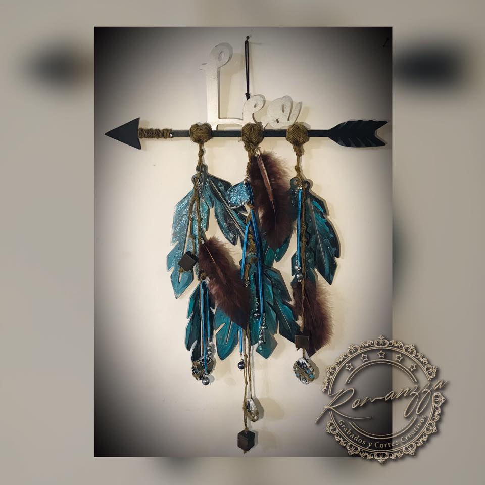 Colgante de maternidad Silueta artística personalizada unisex — Romanzza Monterrey